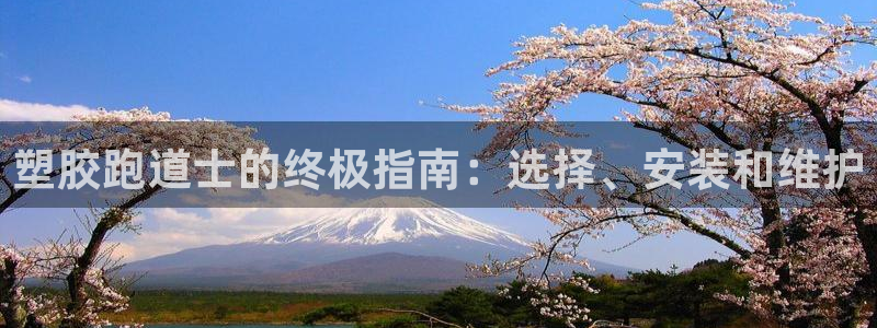 谈球吧体育app下载官网苹果：塑胶跑道士的终极指南：选择、安装和维护
