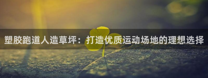 谈球吧是黑台子吗还是白台：塑胶跑道人造草坪：打造优质运动场地的理想选择