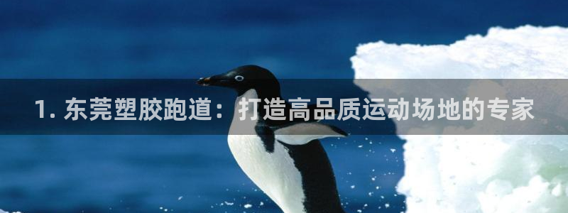 谈球吧：1. 东莞塑胶跑道：打造高品质运动场地的专家