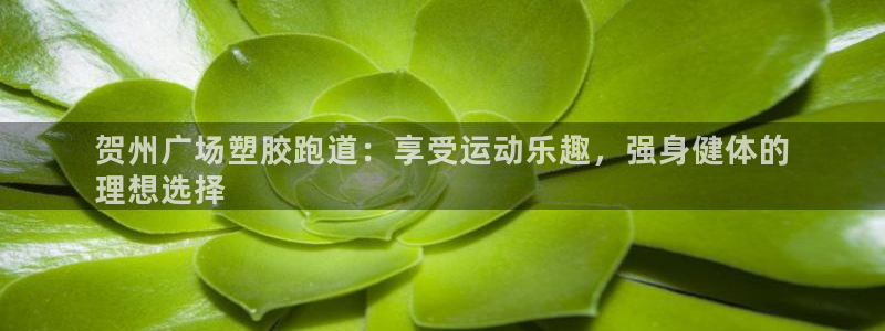 谈球吧app体育下载官网：贺州广场塑胶跑道：享受运动乐趣，强身健体的
理想选择