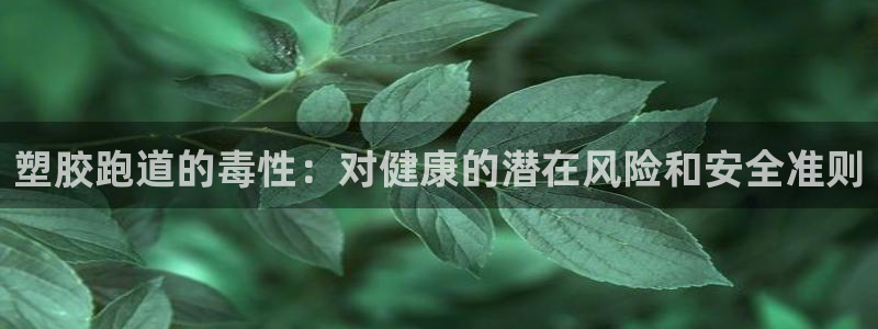 谈球吧app下载安装：塑胶跑道的毒性：对健康的潜在风险和安全准则