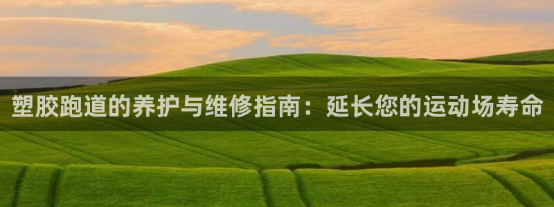 谈球吧网站：塑胶跑道的养护与维修指南：延长您的运动场